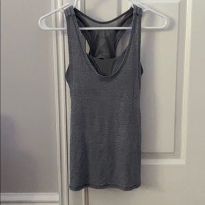 grey size 4 lululemon tank top
